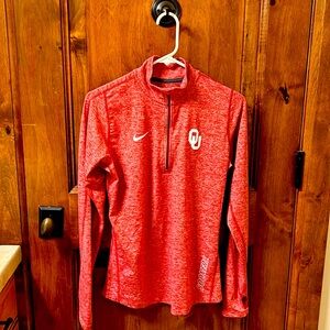 Nike University of Oklahoma (OU) Quarter Zip
